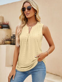 Breezy Summer Vibes Sleeveless Top