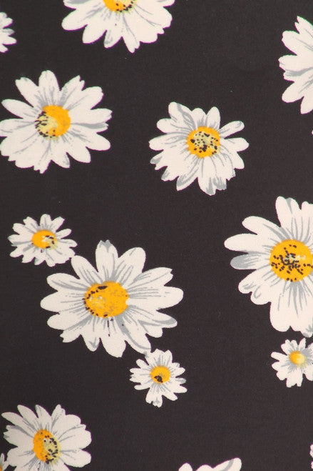 Buttery Soft Daisy Leggings - Overstock Sale